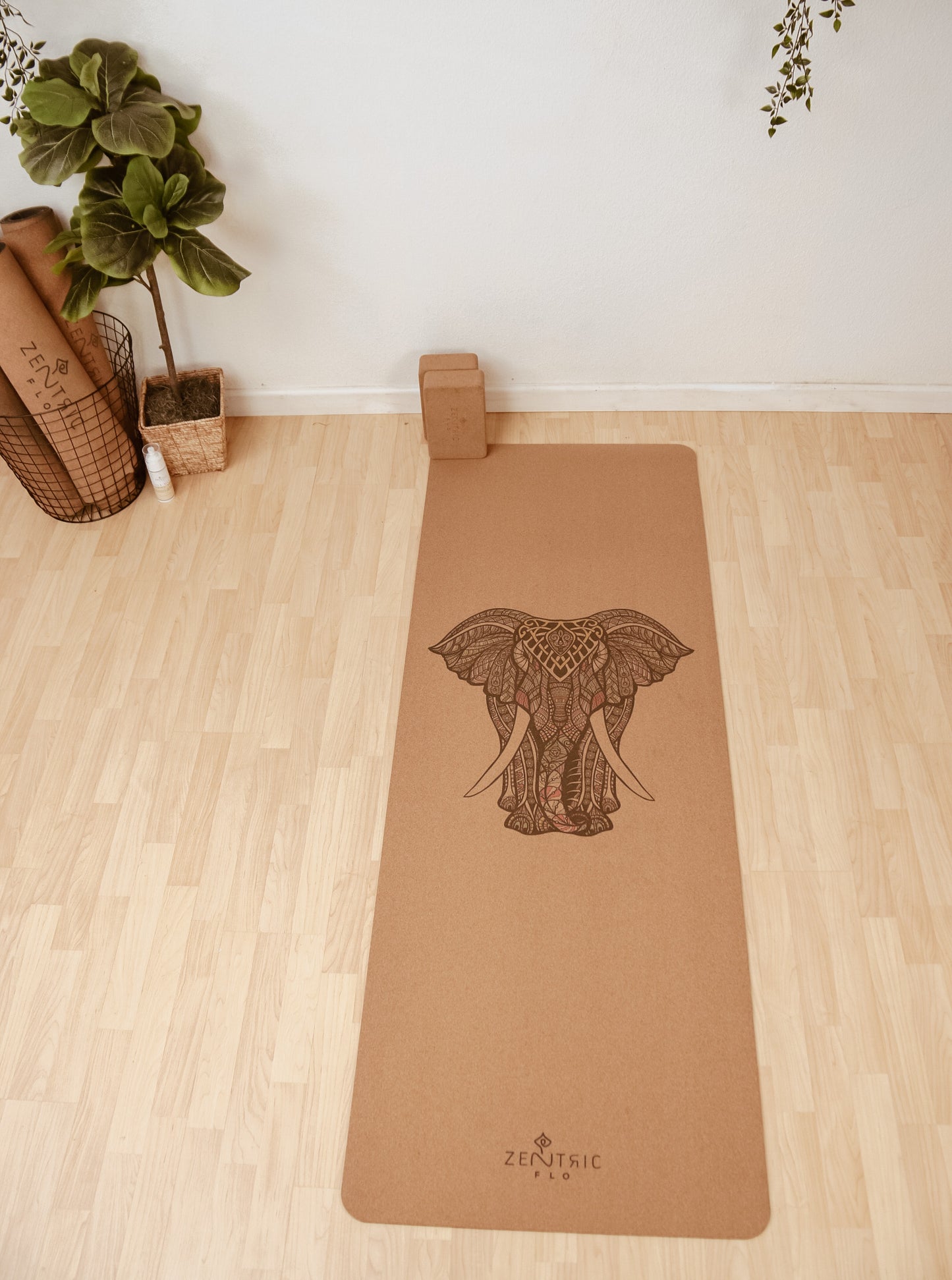 Elephant Cork Yoga Mat