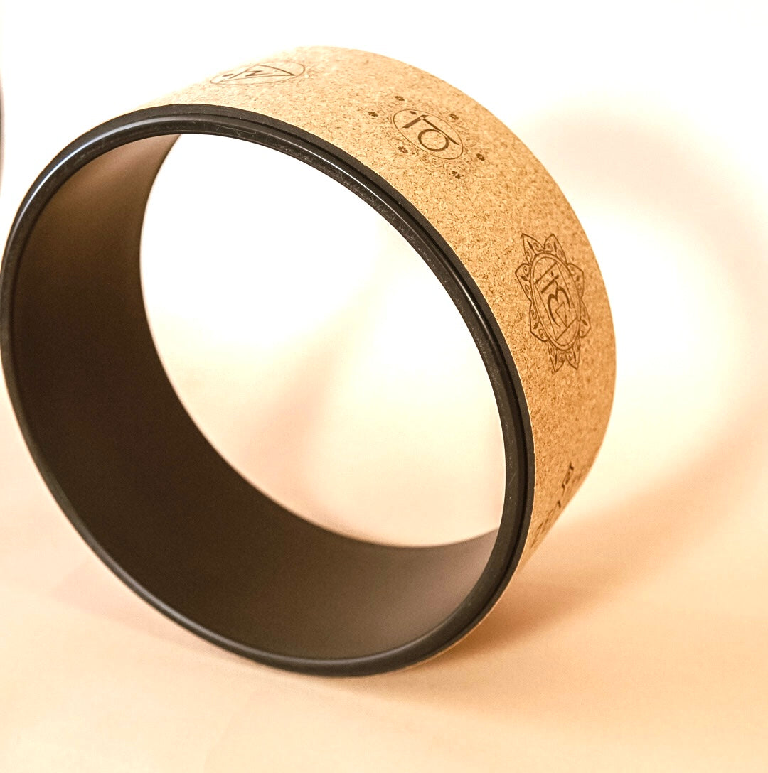 Cork Yoga Wheel