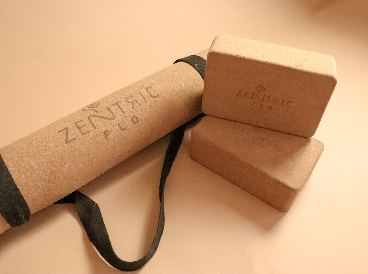 ZF Cork Yoga Set