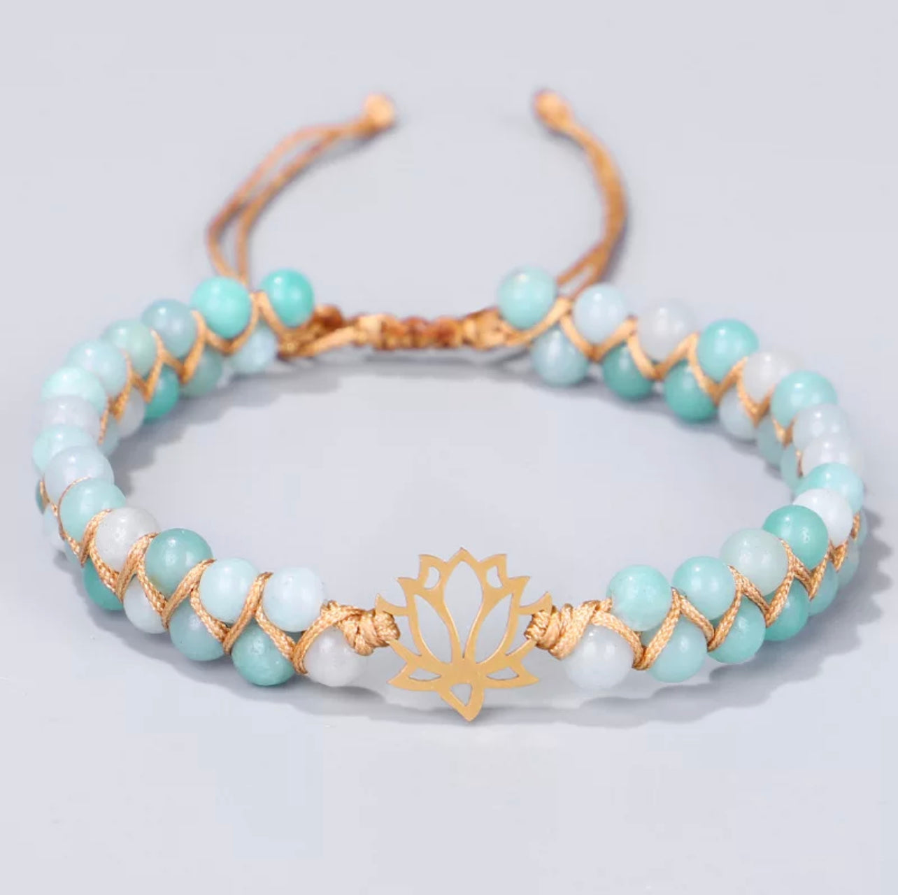 Lotus Charm Bracelet