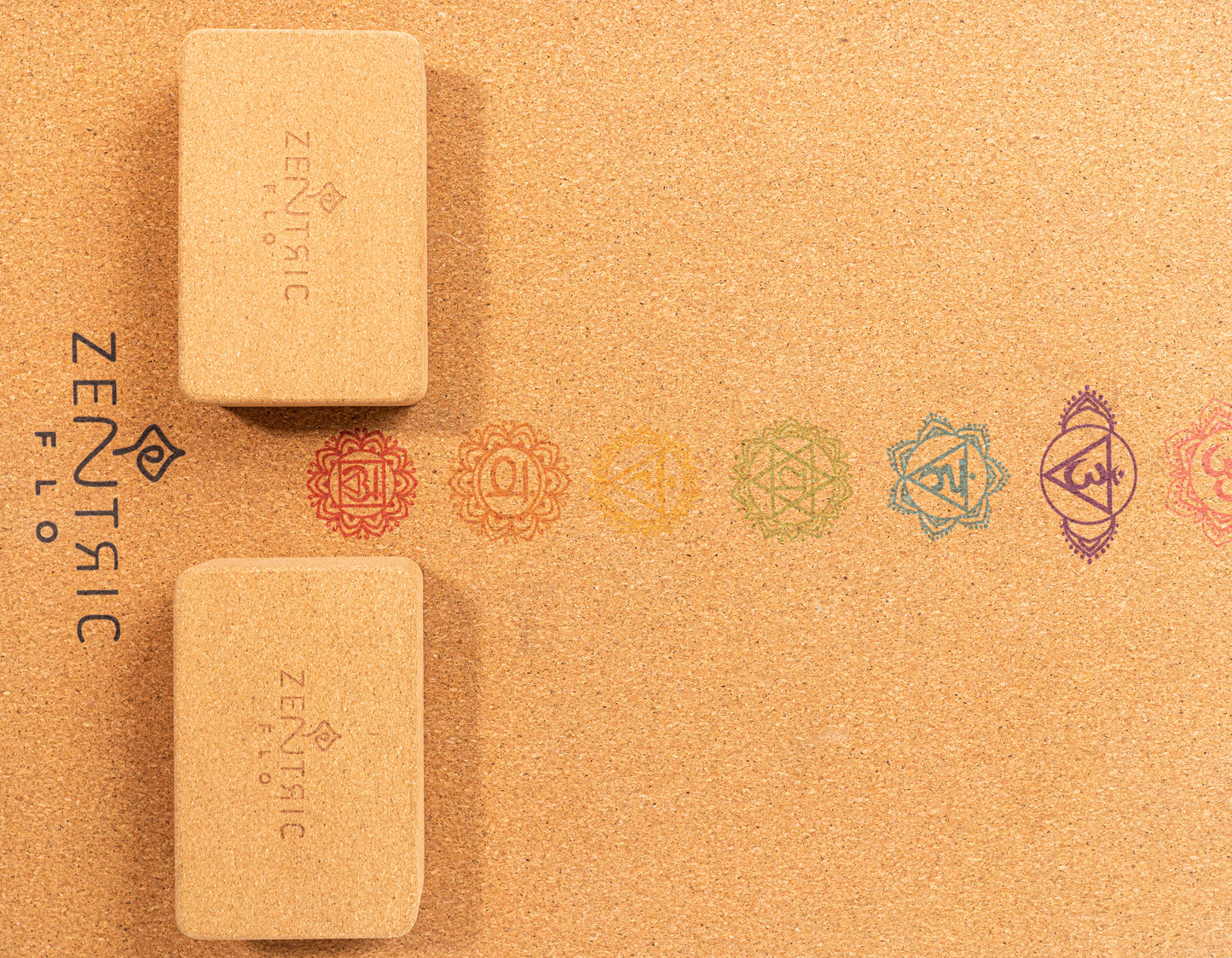 Chakra Bae Cork Yoga Set