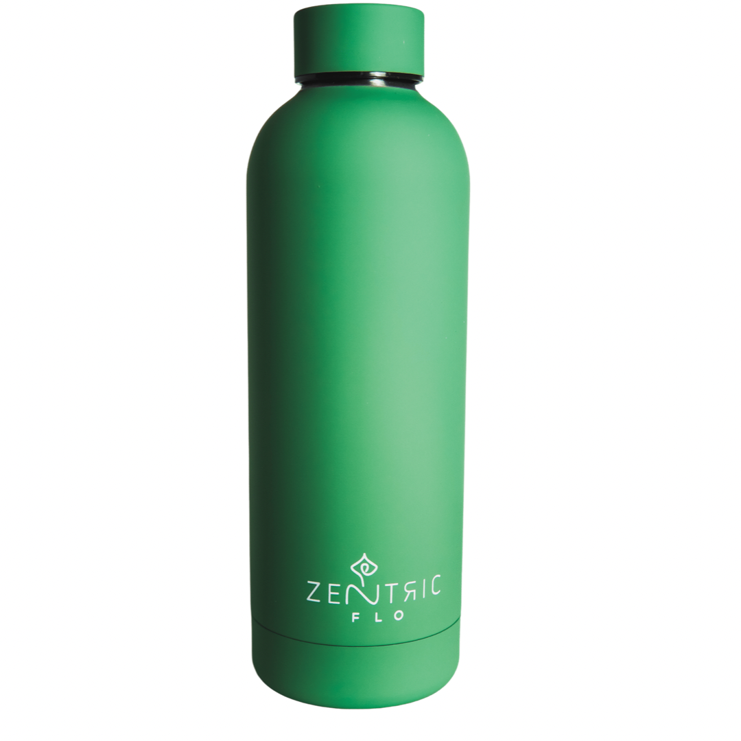 Insulated Water Bottle Green