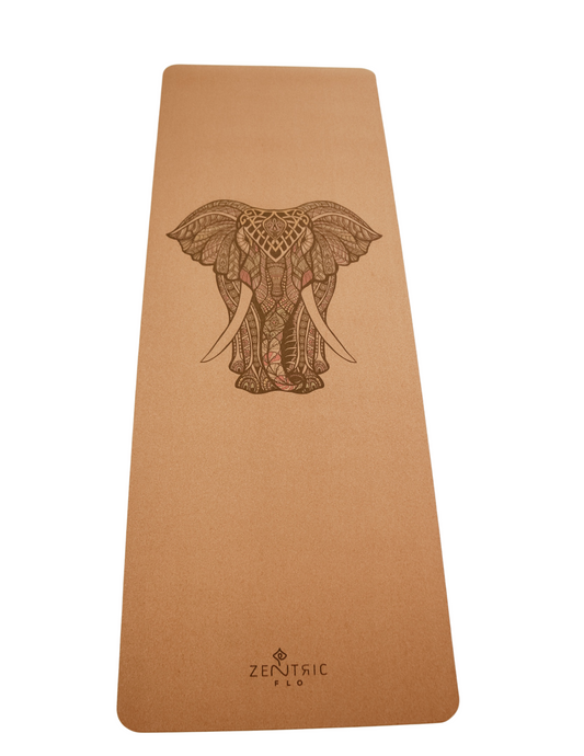 Elephant Cork Yoga Mat