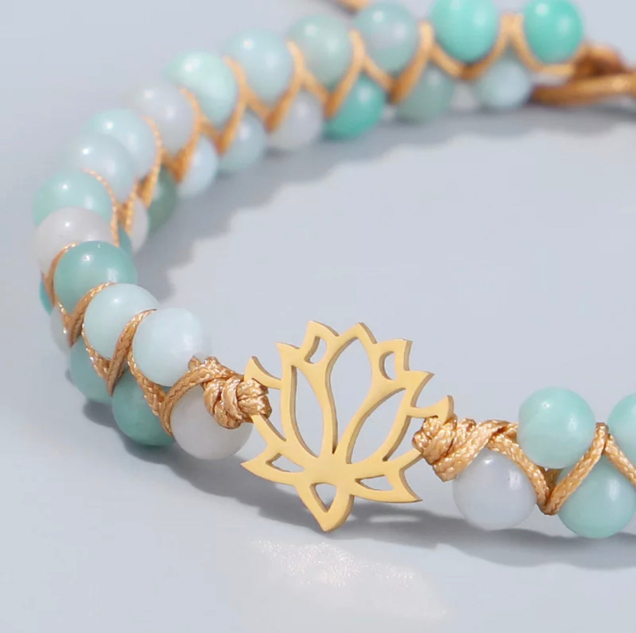 Lotus Charm Bracelet